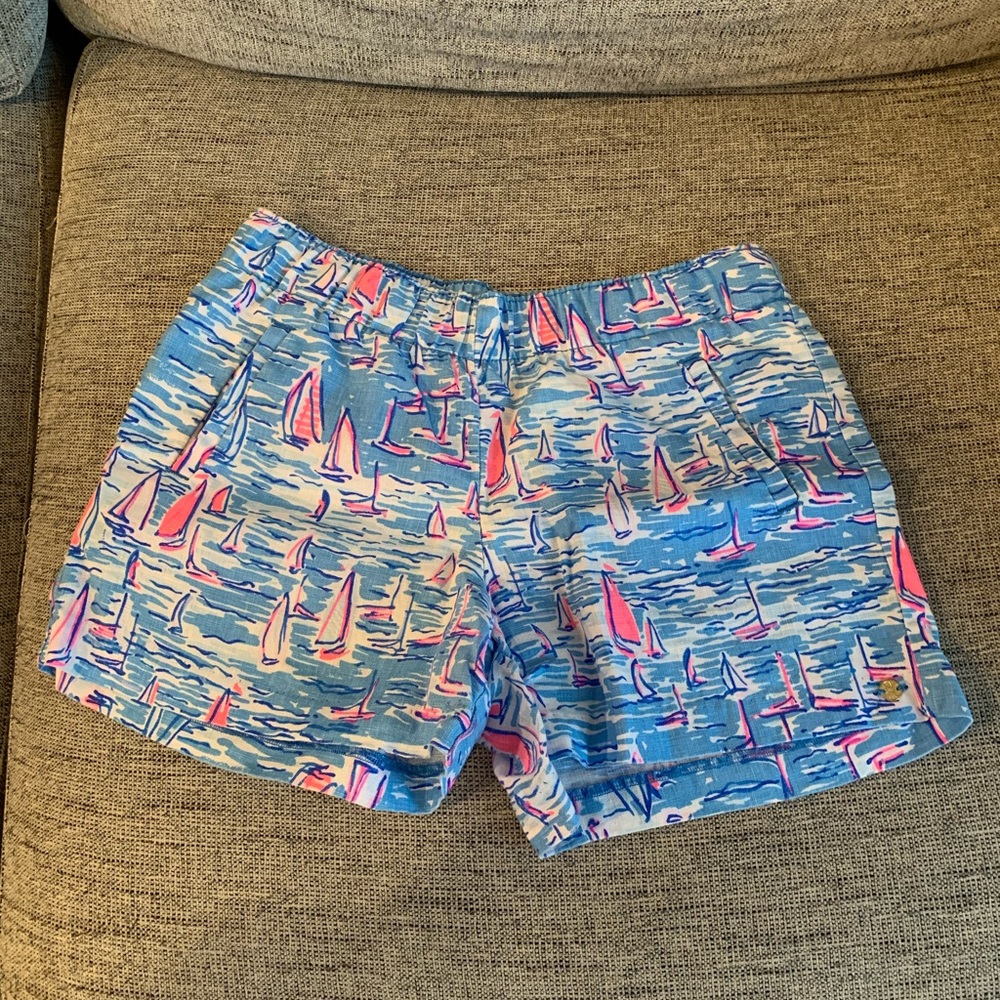 Lilly Pulitzer Lilo Shorts in Boatylicious